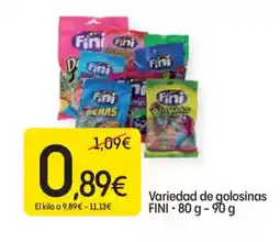 Dialprix FINI Variedad de golosinas oferta
