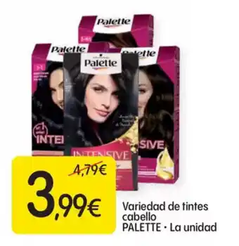 Dialprix PALETTE Variedad de tintes cabello oferta