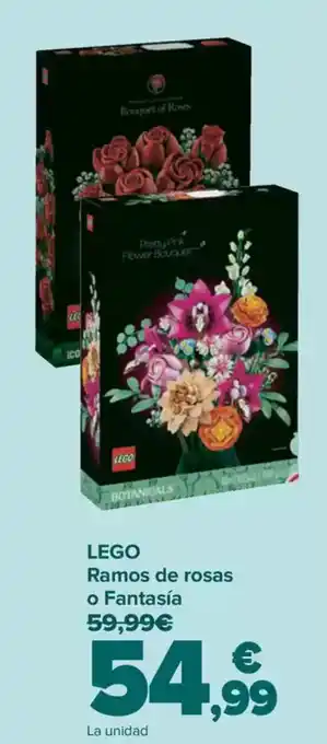 Carrefour LEGO Ramos de rosas o Fantasía oferta