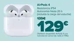 Carrefour AirPods 4 oferta