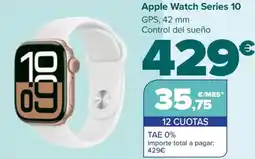 Carrefour Apple Watch Series 10 oferta