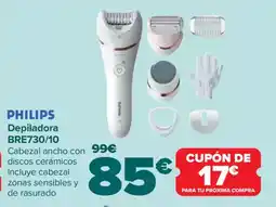 Carrefour PHILIPS Depiladora BRE730/10 oferta