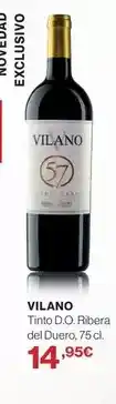 El Corte Inglés Ribera - vilano tinto d.o. del duero oferta