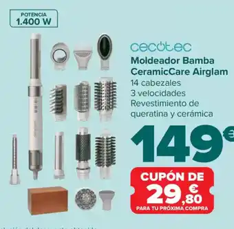 Carrefour Moldeador Bamba CeramicCare Airglam oferta