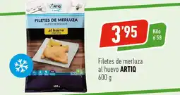 Supermercados Deza Artiq - filetes de merluza al huevo oferta