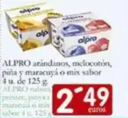 Supermercados Bip Bip Alpro - arándanos, melocoton, piña y maracuya o mix sabor oferta