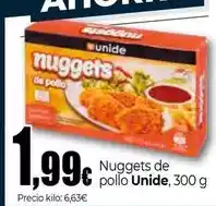 UNIDE Alimentación Unide - nuggets de pollo oferta