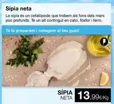 Plusfresc Sípia neta oferta