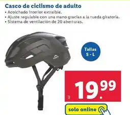Lidl Casco de ciclismo de adulto oferta