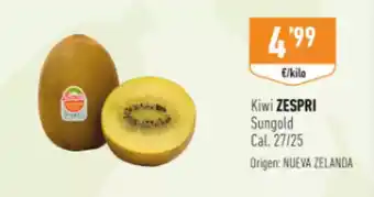 Supermercados Deza Kiwi zespri sungold oferta