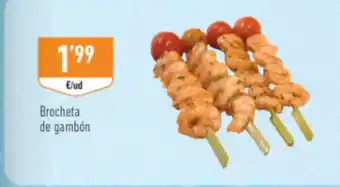 Supermercados Deza Brocheta de gambón oferta