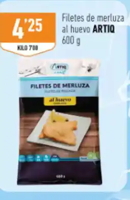 Supermercados Deza ATIQ Filetes de merluza al huevo oferta