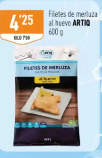 Supermercados Deza ATIQ Filetes de merluza al huevo oferta