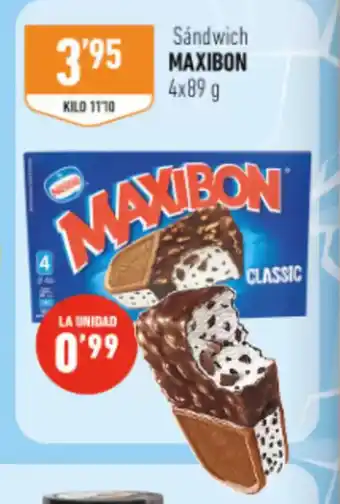 Supermercados Deza MAXIBON Sándwich oferta