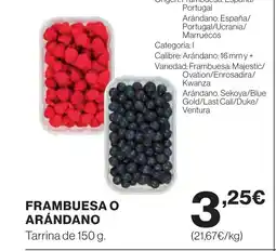 Supercor Frambuesa o arandano oferta