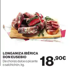 Supercor Longaniza ibérica don eusebio oferta