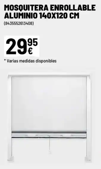 Brico Depôt Mosquitera enrollable aluminio 140x120 cm oferta