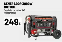 Brico Depôt Generador 3000w nutool oferta