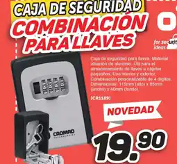 Mandatelo.com Caja de seguridad combinacion o parallaves oferta