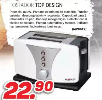 Mandatelo.com MUVIP Tostador top design oferta