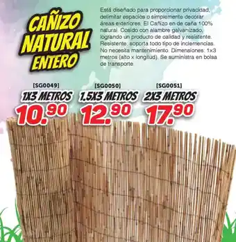 Mandatelo.com Canizo natural entero oferta