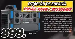Mandatelo.com Estación de energía portatil 1000w/327.600mah oferta