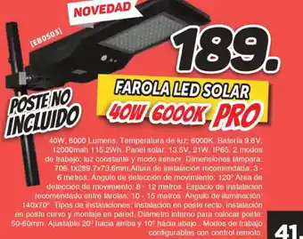 Mandatelo.com Farola led solar incluido how goook pro oferta
