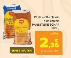 Andorra 2000 Schär - pa de motlle classic o de cereals panettiere oferta