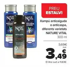 Andorra 2000 Natur vital - xampu anticaíguda o anticaspa oferta