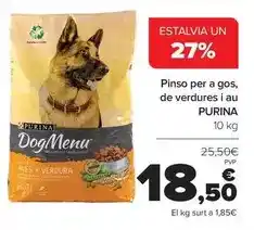 Andorra 2000 Purina - pinso per a gos de verduras i au oferta