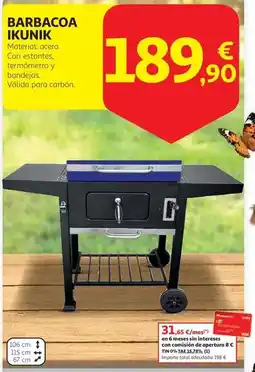 Alcampo Total - barbacoa oferta