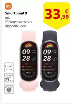 Alcampo Xiaomi - smartband 9 oferta