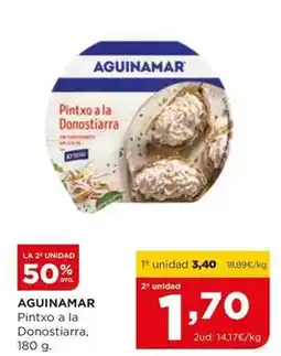 Alimerka Aguinamar - pintxo a la donostiarra oferta
