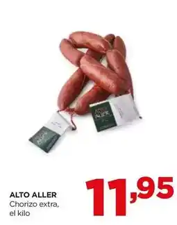 Alimerka Alto aller - chorizo extra oferta