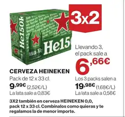 Supercor HEINEKEN Cerveza oferta
