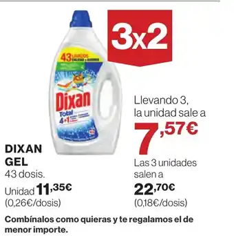 Supercor DIXAN Gel oferta