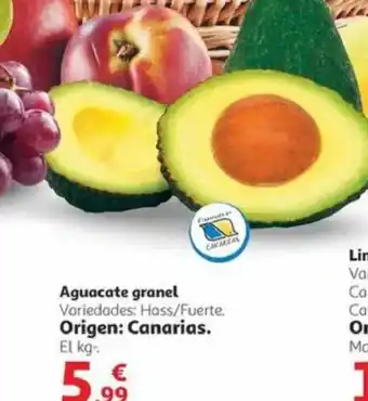 Alcampo Aguacate granel oferta