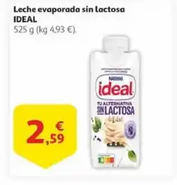Alcampo IDEAL Leche evaporada sin lactos oferta