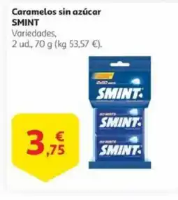 Alcampo SMINT Caramelos sin azúcar oferta