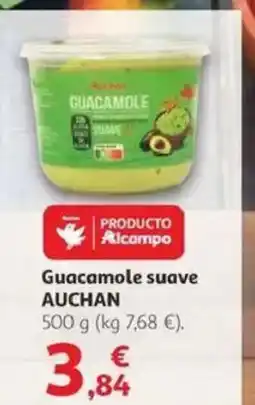 Alcampo AUCHAN Guacamole suave oferta