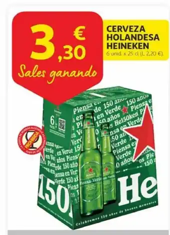 Alcampo HEINEKEN Cerveza holandesa oferta