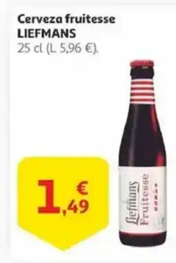 Alcampo LIEFMANS Cerveza fruitesse oferta