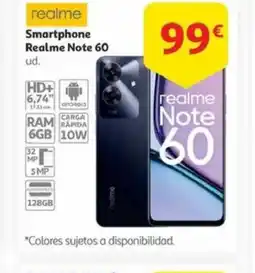 Alcampo REALME Smartphone Realme Note 60 oferta