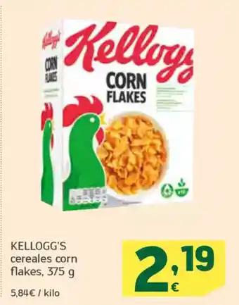 HiperDino KELLOGG'S cereales corn flakes oferta