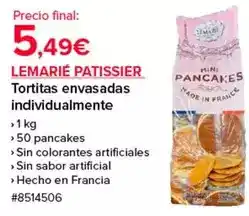 Costco Tortitas envasadas individualmente oferta
