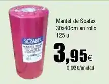 FROIZ Mantel de soatex oferta