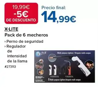 Costco Pack de 6 mecheros oferta