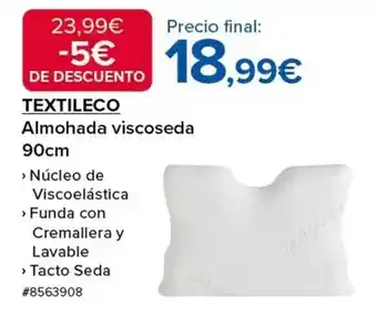 Costco Seda - almohada viscoseda 90cm oferta
