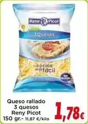 Proxi Reny picot - queso rallado 3 quesos oferta
