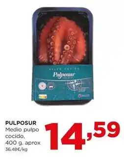 Alimerka Pulposur - medio pulpo cocido oferta